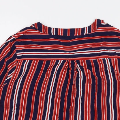 Womens UK Size XL VERO MODA Blue Basic Blouse