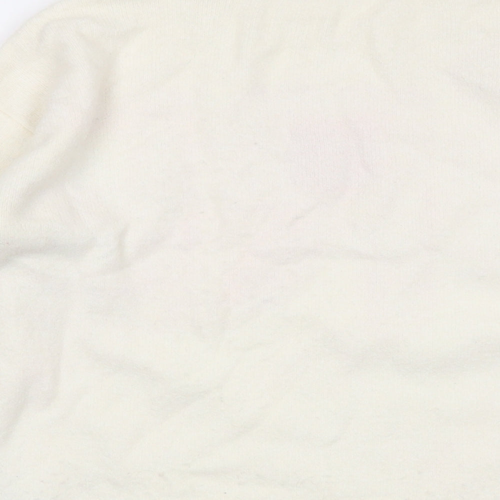 Womens UK Size M YAYA Ivory Pullover Jumper