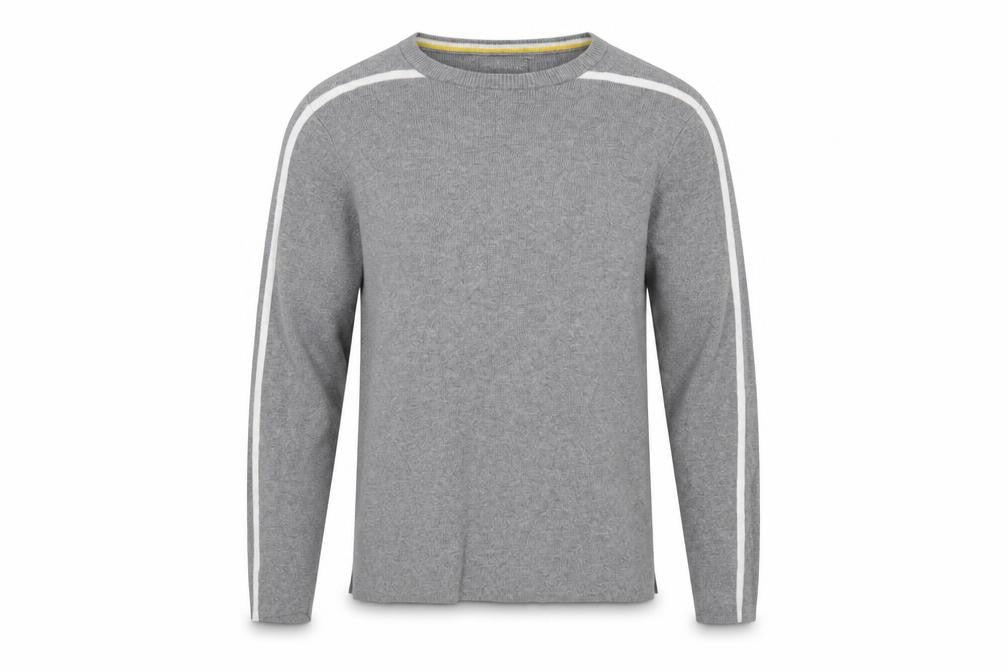 Mens UK Size M Blue Harbour Grey Pullover Jumper
