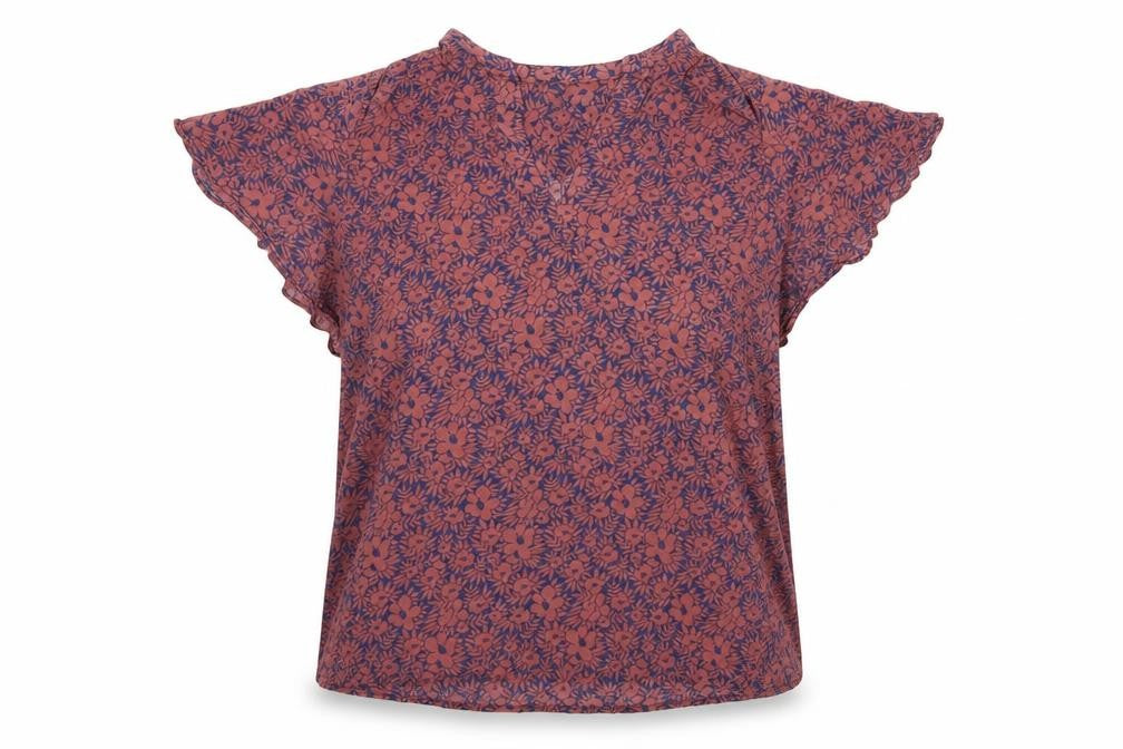 Womens UK Size M Gap Red Basic Blouse