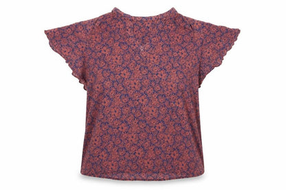 Womens UK Size M Gap Red Basic Blouse