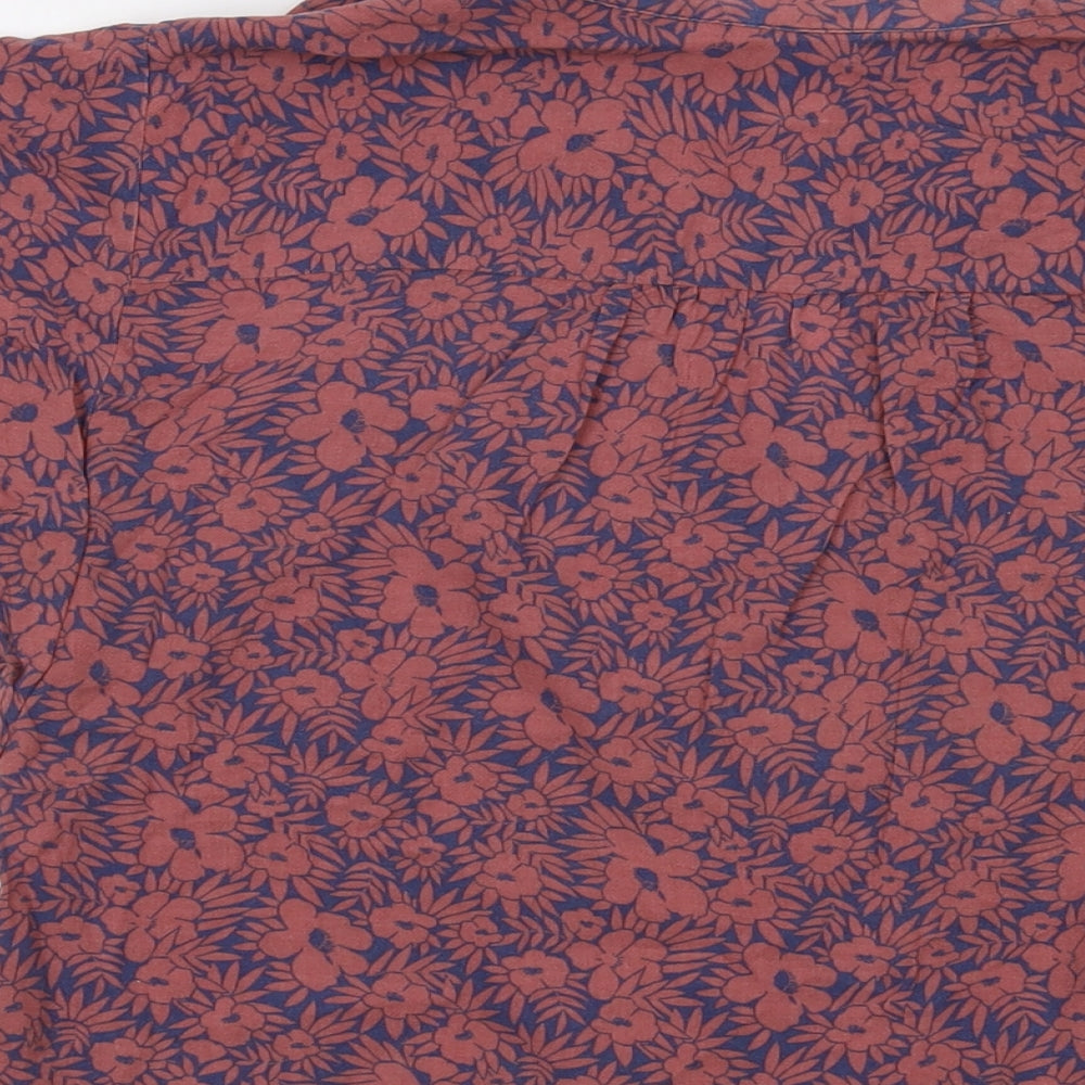 Womens UK Size M Gap Red Basic Blouse