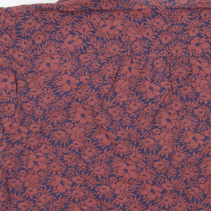 Womens UK Size M Gap Red Basic Blouse