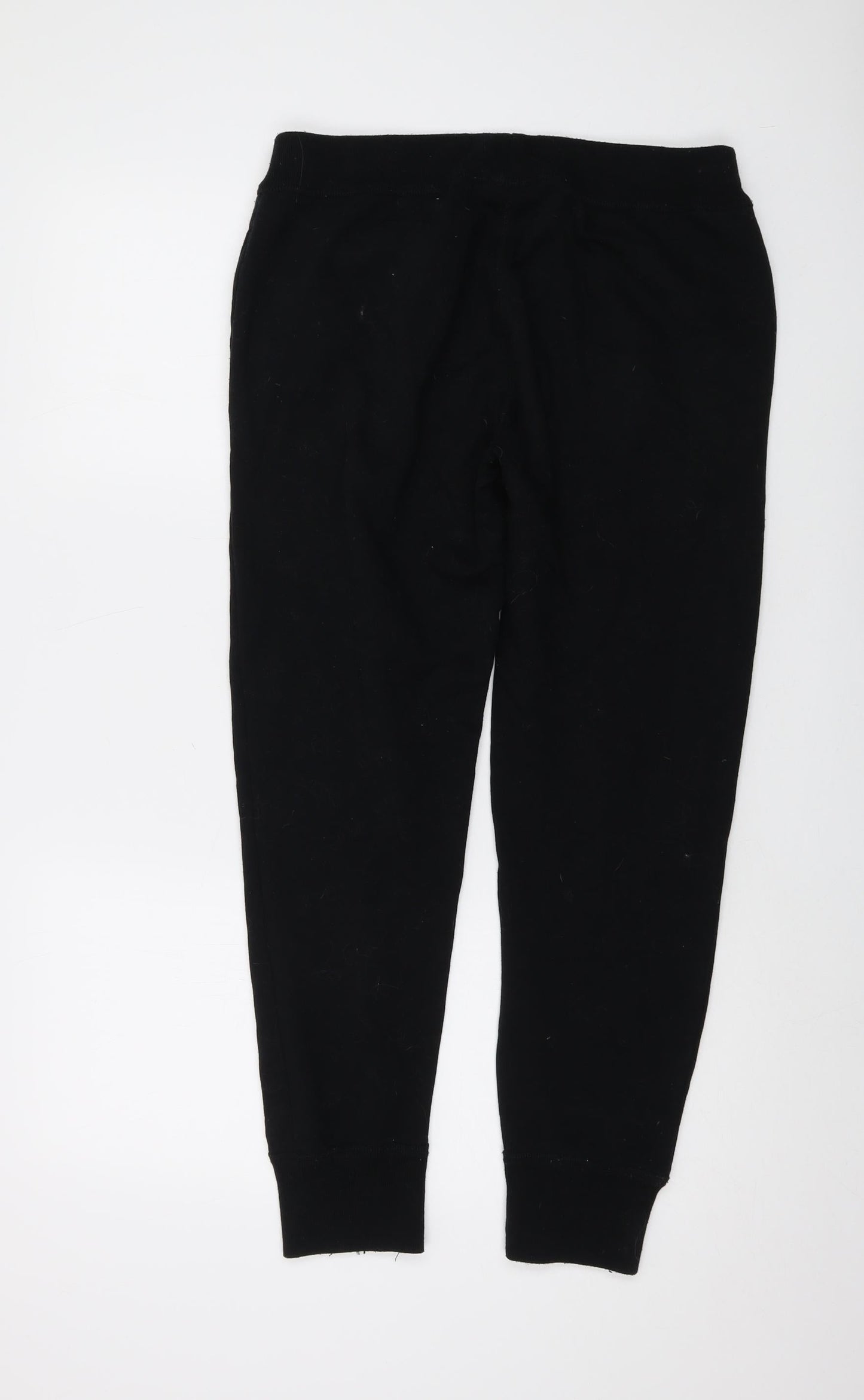 Polo Ralph Lauren Mens Black Cotton Sweatpants Trousers Size M L27 in Regular Drawstring