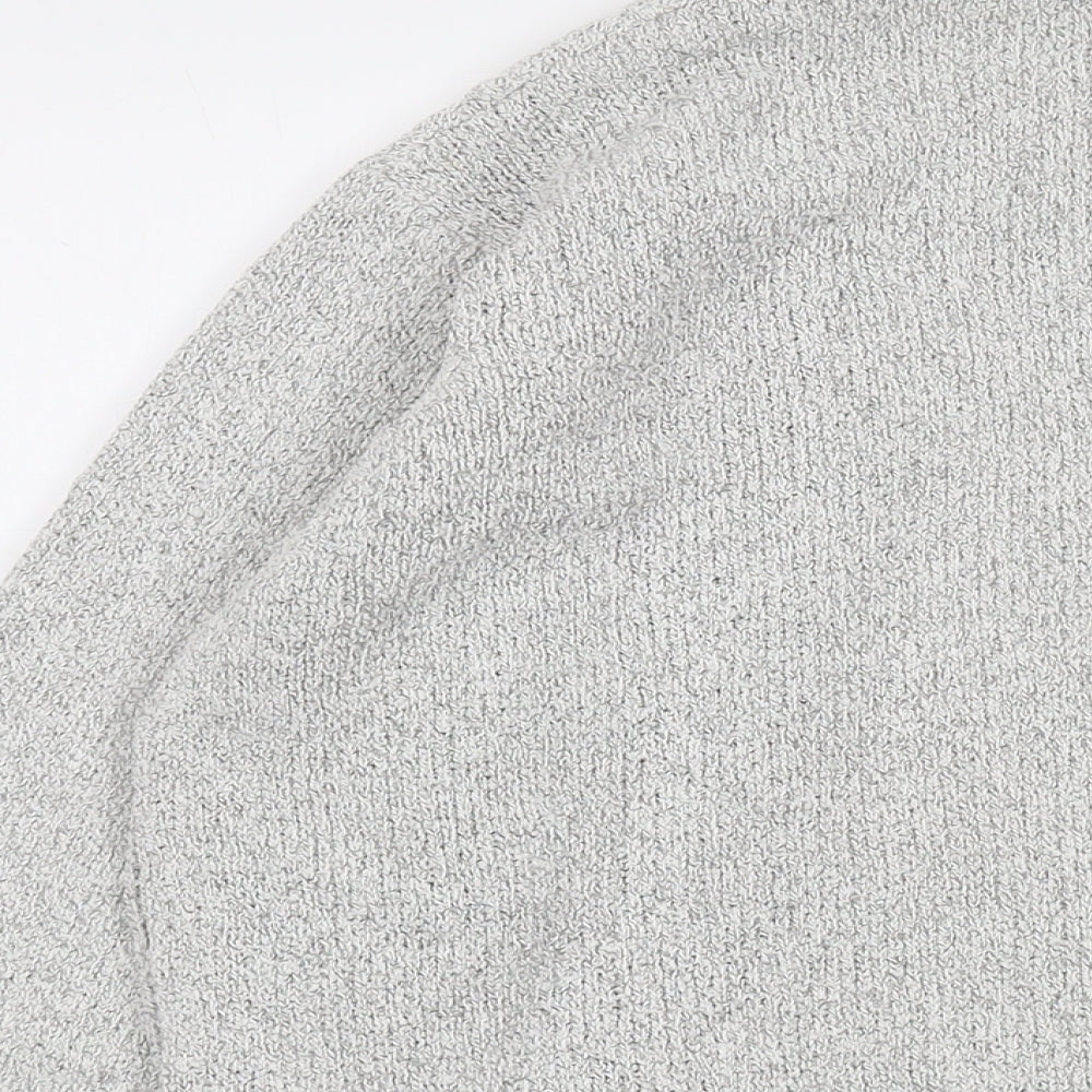 Womens UK Size M Jumper Grey Cardigan Jumper