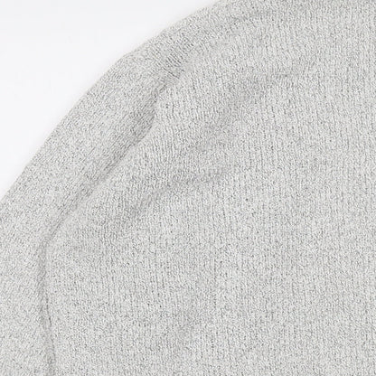 Womens UK Size M Jumper Grey Cardigan Jumper