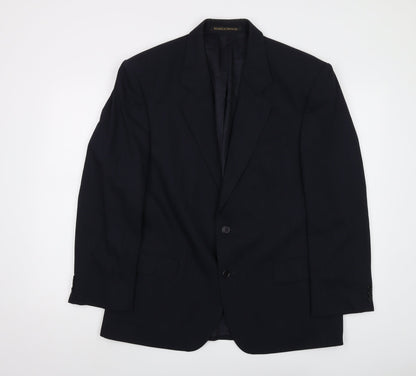 Mens UK Size 40 Marks and Spencer Regular Black Suit Jacket