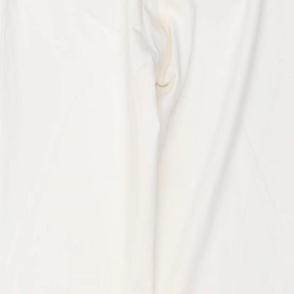 Womens UK Size S Collection Regular Fit  Ivory Trousers