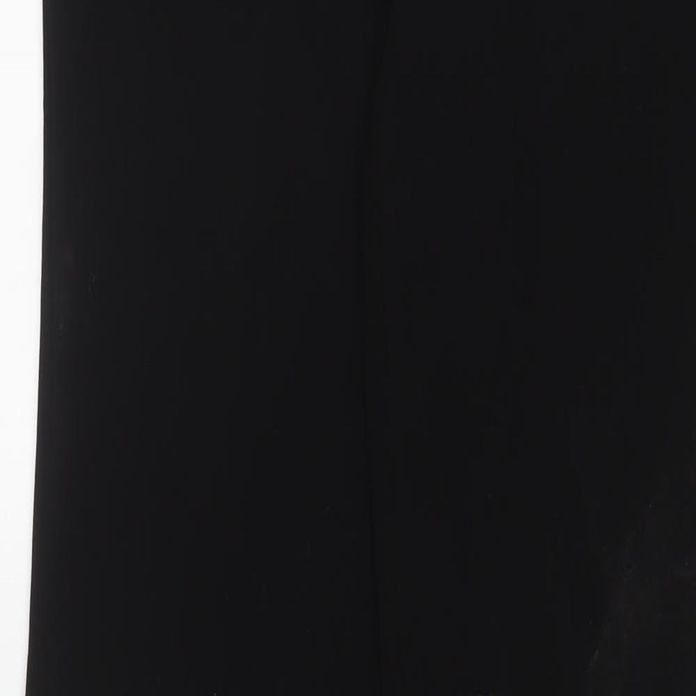 Womens UK Size 14 Kookai Regular Fit  Black Trousers