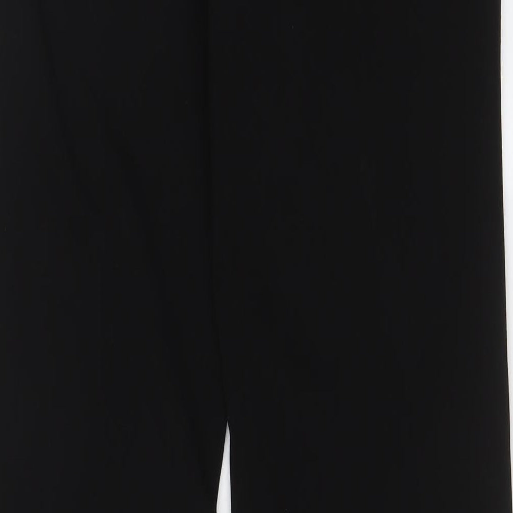 Womens UK Size 14 Kookai Regular Fit  Black Trousers