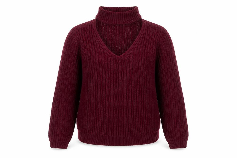 Womens UK Size 12 Red Herring Purple Pullover Jumper