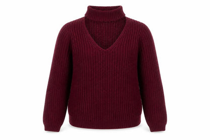 Womens UK Size 12 Red Herring Purple Pullover Jumper