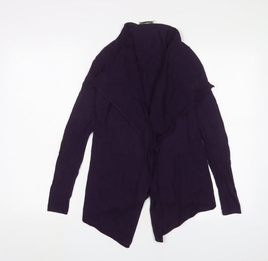 Womens UK Size XS Oasis Purple Cardigan Jumper