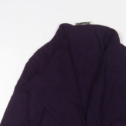 Womens UK Size XS Oasis Purple Cardigan Jumper