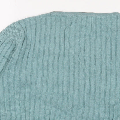 Womens UK Size XL Cc Blue Pullover Jumper