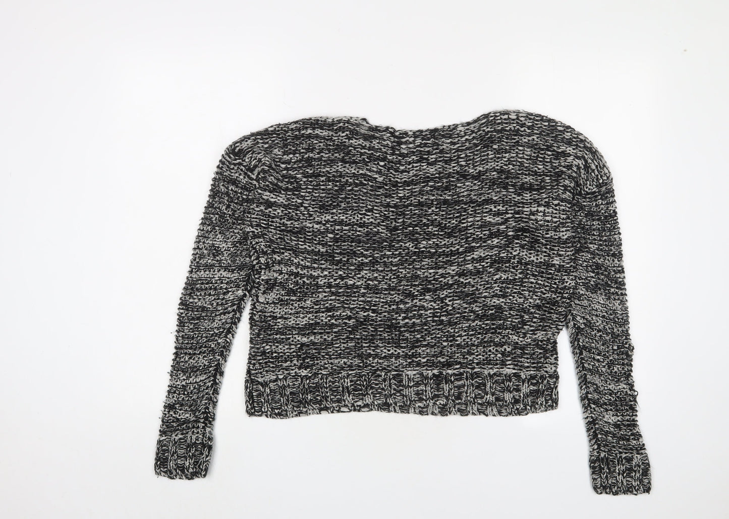 Womens UK Size 10 Brave Soul Black Pullover Jumper