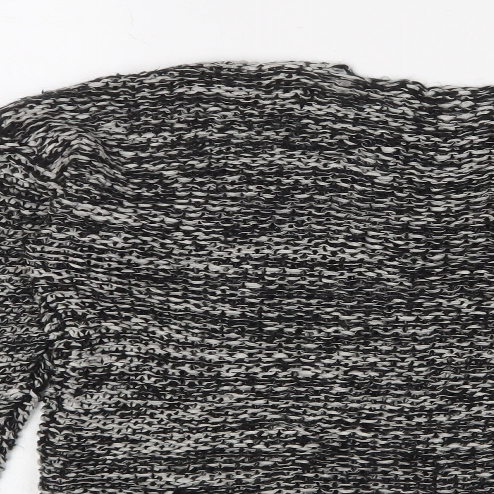 Womens UK Size 10 Brave Soul Black Pullover Jumper