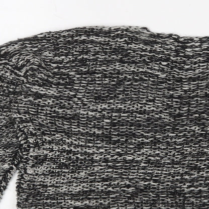 Womens UK Size 10 Brave Soul Black Pullover Jumper