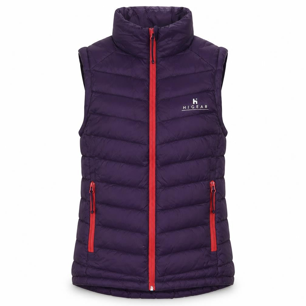 Womens UK Size 6 Hi Gear Purple Gilet
