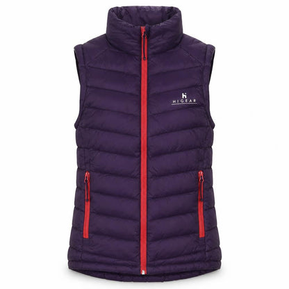 Womens UK Size 6 Hi Gear Purple Gilet