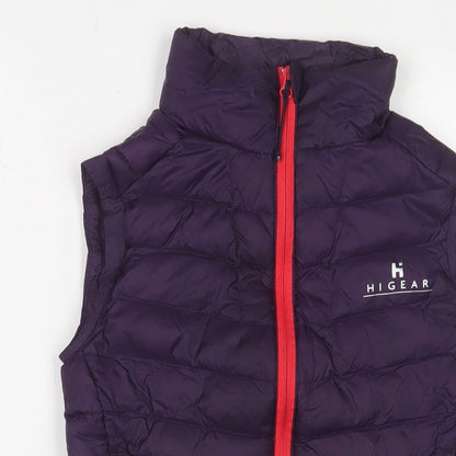 Womens UK Size 6 Hi Gear Purple Gilet