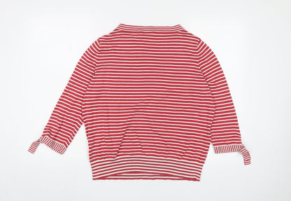 Womens UK Size 16 Peter Hahn Red Pullover Jumper