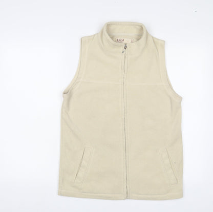 Womens UK Size S EWM Beige Gilet