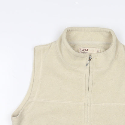 Womens UK Size S EWM Beige Gilet
