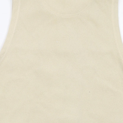 Womens UK Size S EWM Beige Gilet
