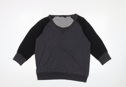 Womens UK Size L French Connection Grey Pullover Jumper