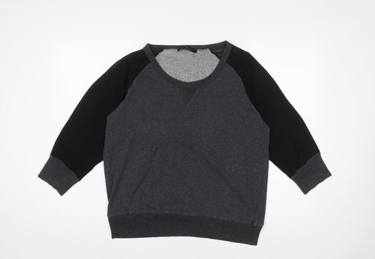 Womens UK Size L French Connection Grey Pullover Jumper