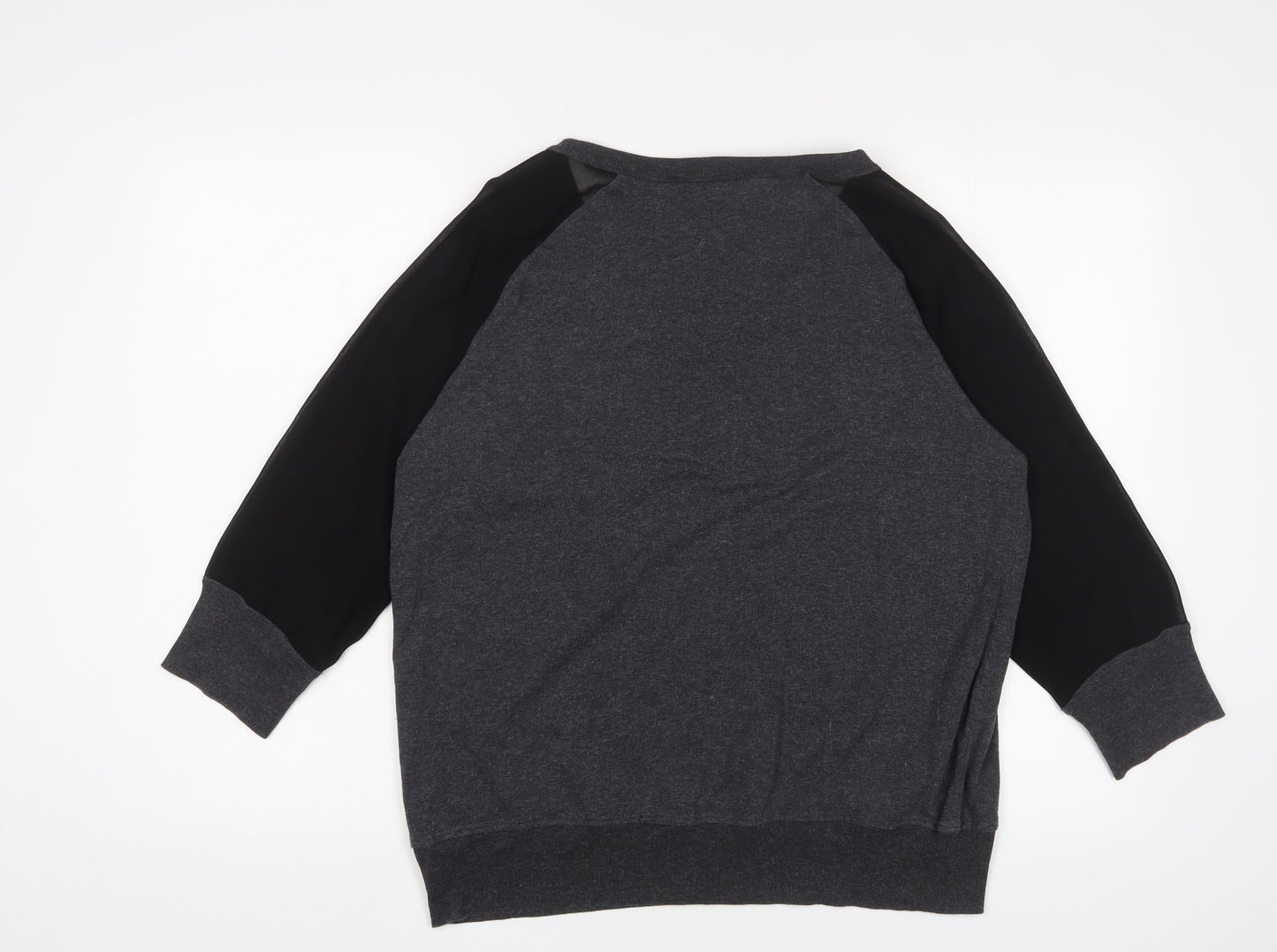 Womens UK Size L French Connection Grey Pullover Jumper