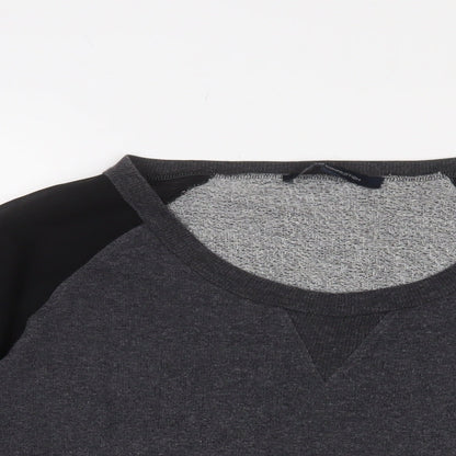 Womens UK Size L French Connection Grey Pullover Jumper