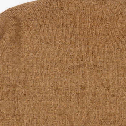 Womens UK Size M VERO MODA Brown Pullover Jumper