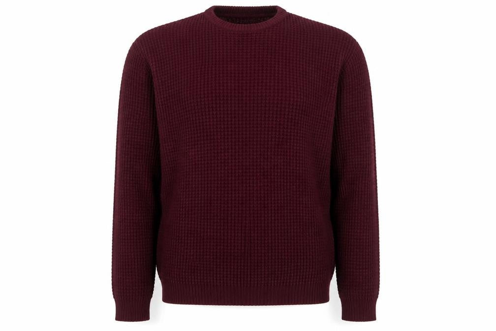 Mens UK Size M Brave Soul Red Pullover Jumper