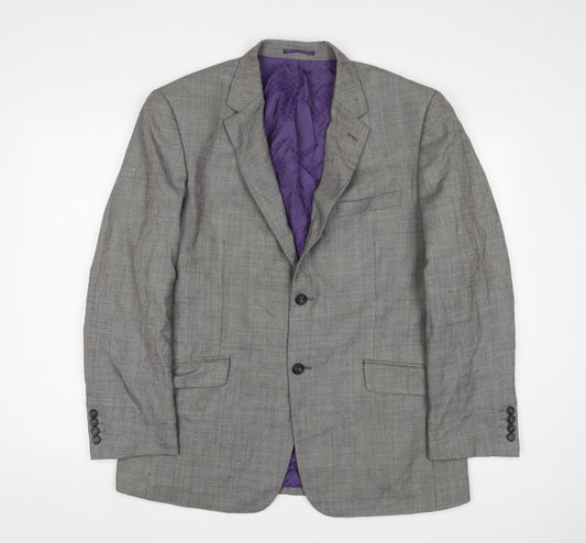 Mens UK Size 44 Skopes Regular Grey Suit Jacket