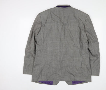 Mens UK Size 44 Skopes Regular Grey Suit Jacket