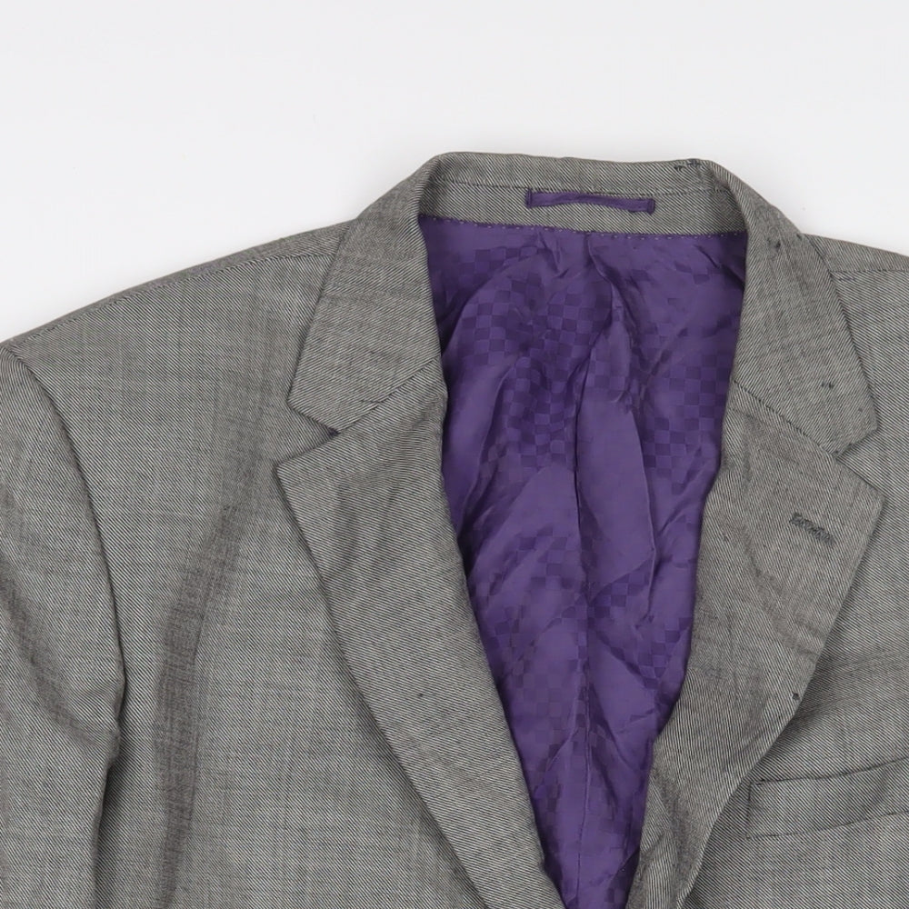 Mens UK Size 44 Skopes Regular Grey Suit Jacket