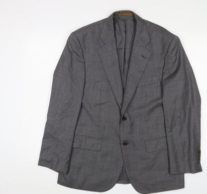 Mens UK Size 38 Marks and Spencer Regular Grey Suit Jacket