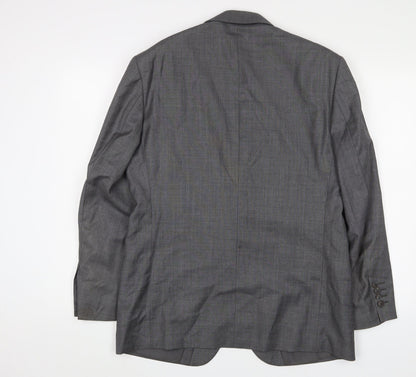 Mens UK Size 38 Marks and Spencer Regular Grey Suit Jacket