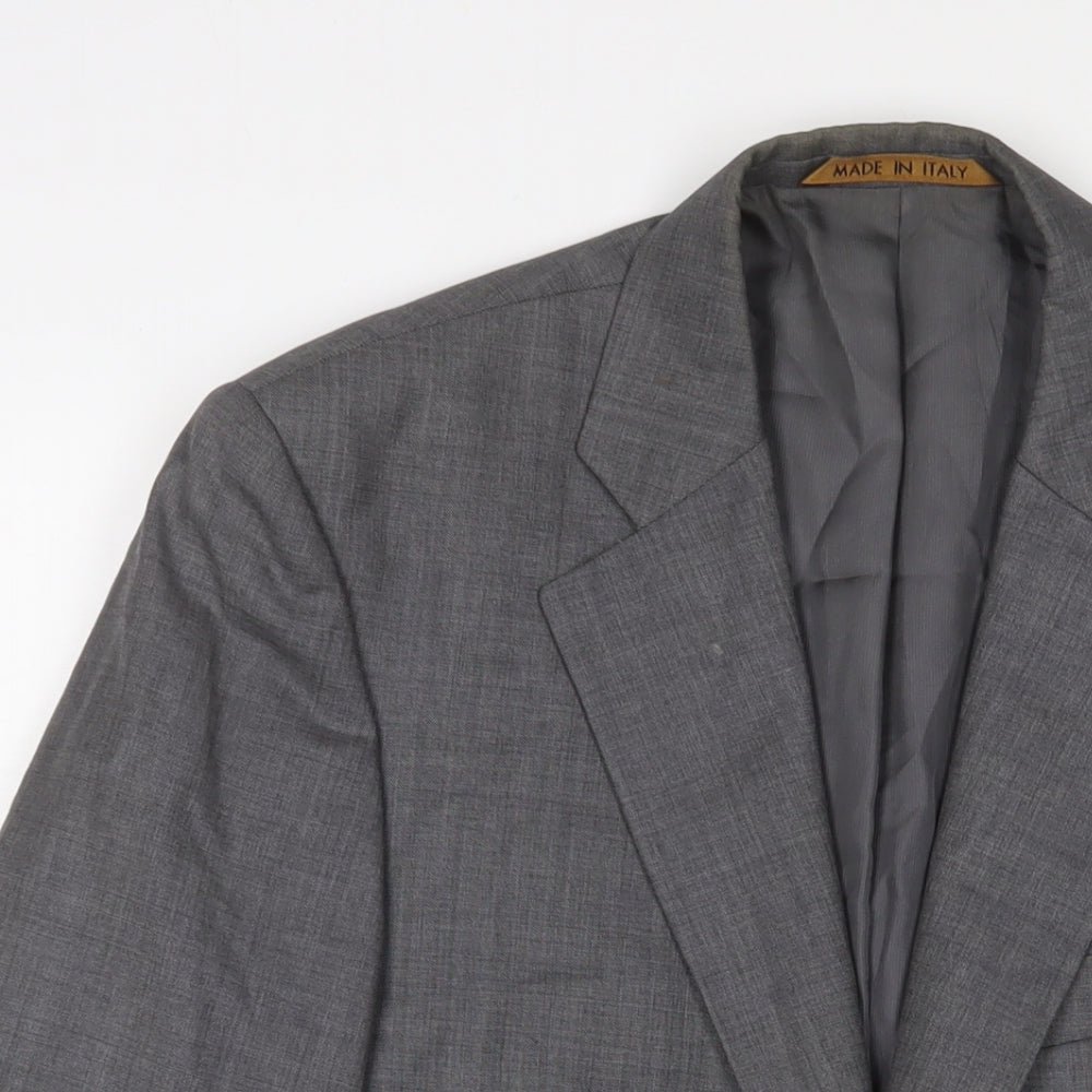 Mens UK Size 38 Marks and Spencer Regular Grey Suit Jacket