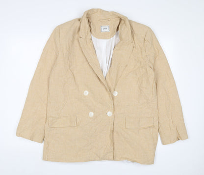 Womens UK Size XL Pimkie Yellow Jacket
