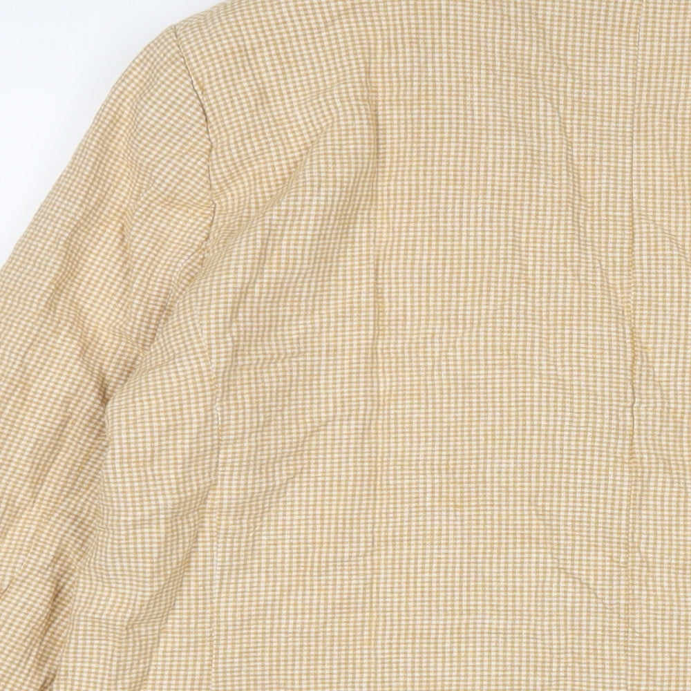 Womens UK Size XL Pimkie Yellow Jacket
