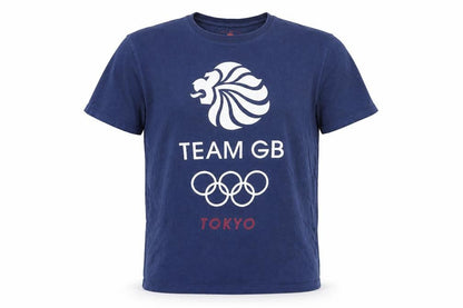 Mens UK Size M Team GB Blue  T-Shirt