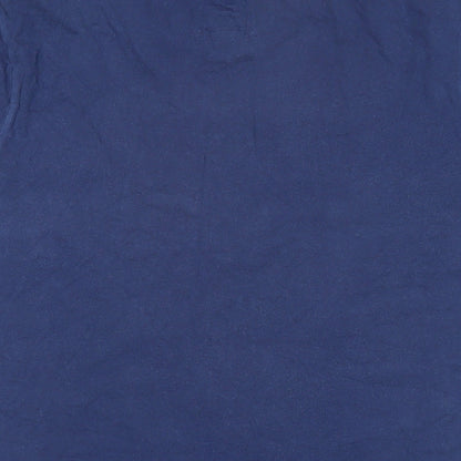 Team GB Mens Blue Cotton T-Shirt Size M Round Neck - Team GB Tokyo