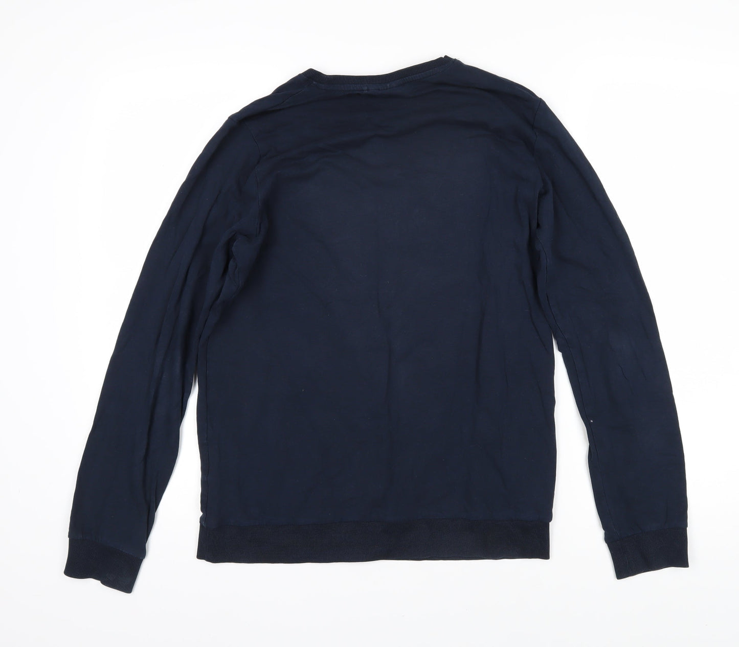 name it Girls Blue 100% Cotton Pullover Sweatshirt Size 13-14 Years Pullover - Hogwarts
