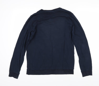 name it Girls Blue 100% Cotton Pullover Sweatshirt Size 13-14 Years Pullover - Hogwarts