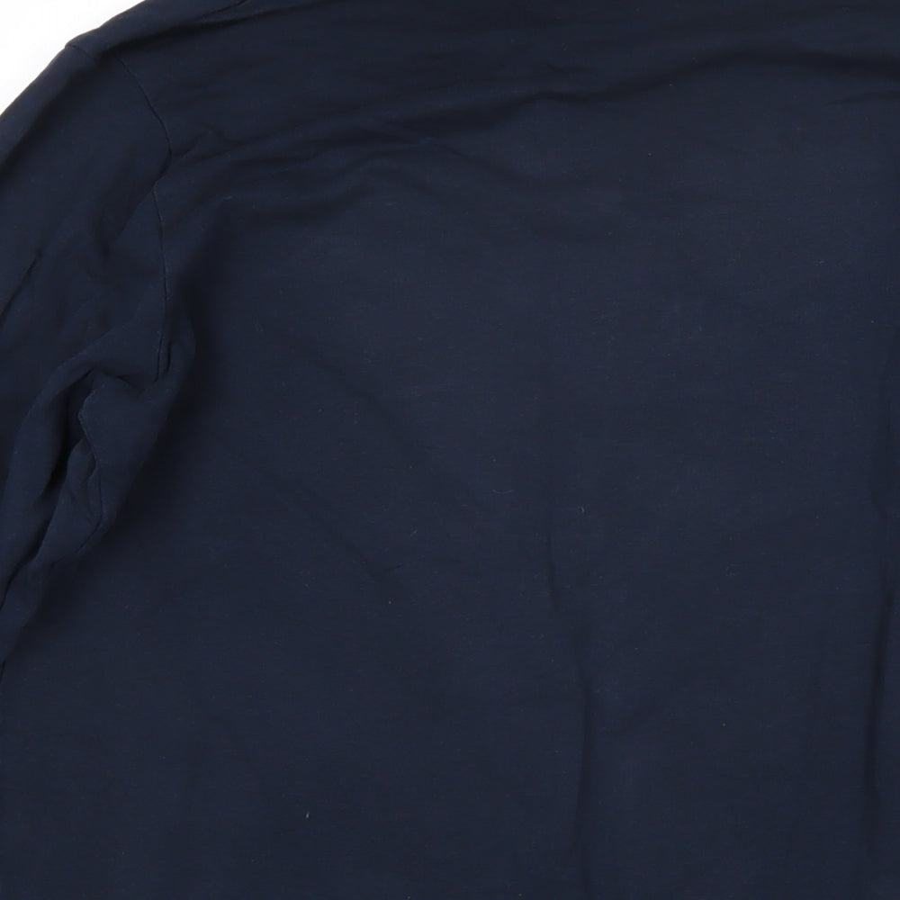 name it Girls Blue 100% Cotton Pullover Sweatshirt Size 13-14 Years Pullover - Hogwarts
