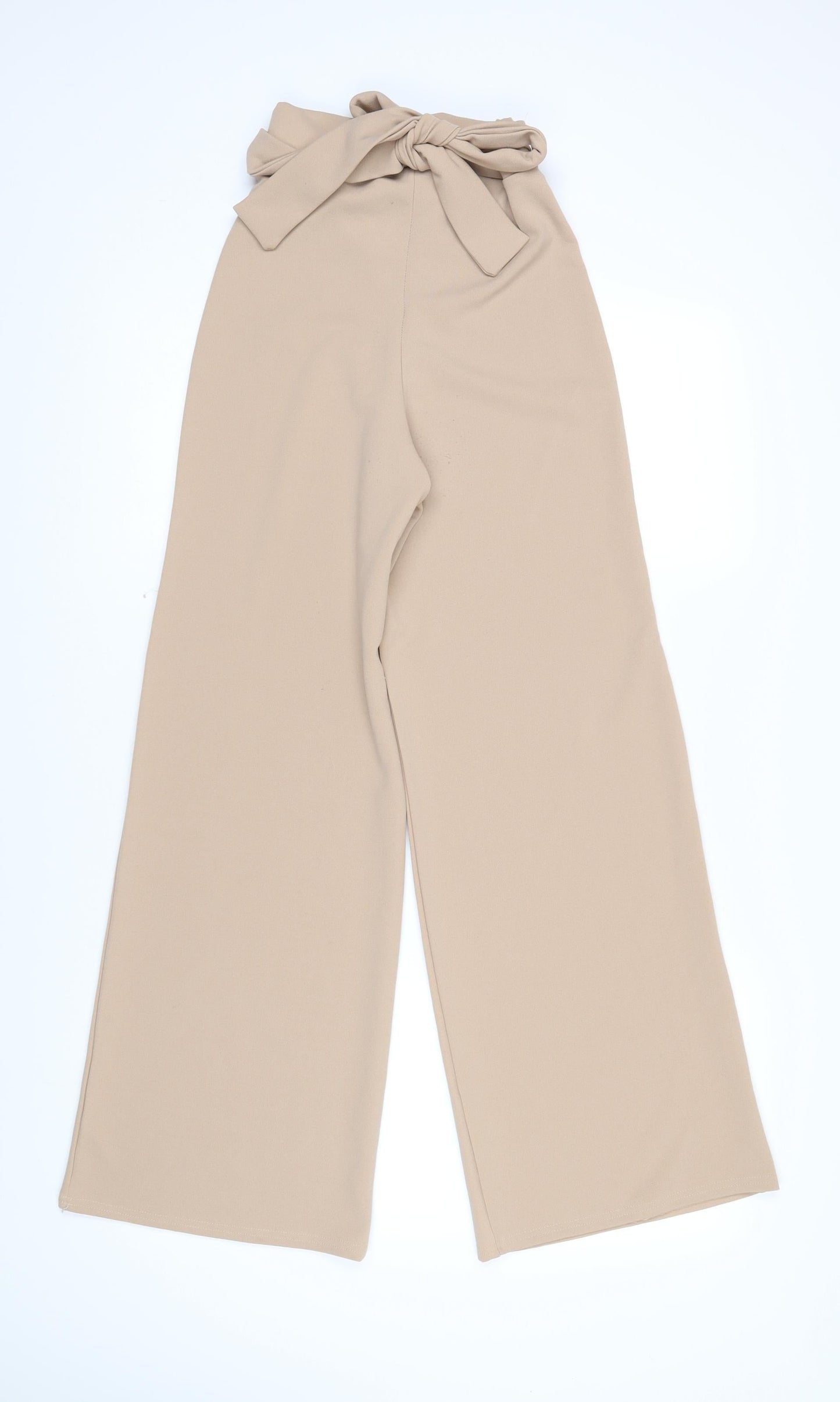 Womens UK Size 6 Stylewise Regular Fit  Beige Trousers
