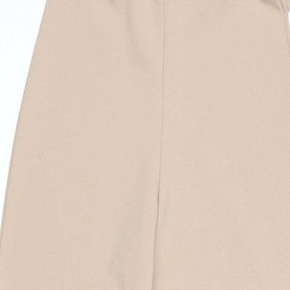 Womens UK Size 6 Stylewise Regular Fit  Beige Trousers